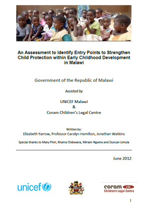 malawi strengthen assessment identify childhood protection within points entry development early child